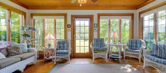 Terre Haute Manor Farmhouse w/ Gardens & Deck!
