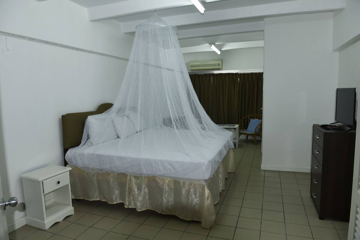 Deluxe Studio Suite | In-room safe, laptop workspace, blackout drapes, iron/ironing board