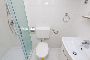 Hair dryer, towels - Ploce Apartments-One-Bedroom Apartment with Balcony and Sea View - Ante Topića Mimare 10 Street (Mali) (Dubrovnik)