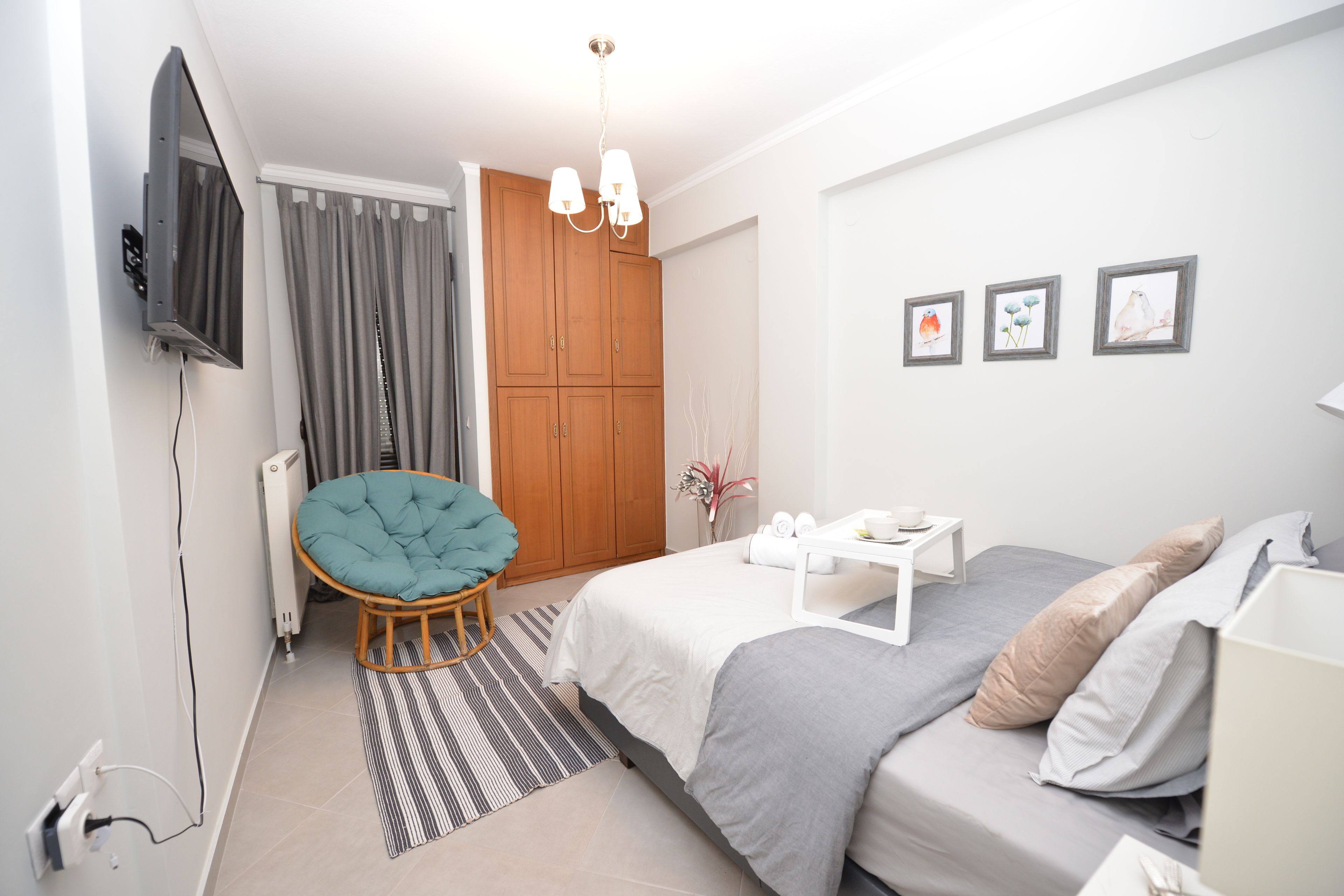 Comfort-Apartment | 1 Schlafzimmer, individuell eingerichtet, Bügeleisen/Bügelbrett