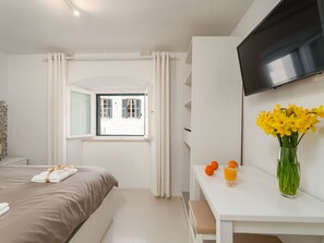 Iron/ironing board, free Internet, bed sheets - Guest House Lumin - Studio Apartment with City View Third Floor) (BR4) (Dubrovnik)