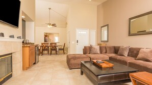 Luxury House, 2 Bedrooms, Private Pool | Living area | Flat-screen TV - Palm Desert Luxury VIP Home w/Pool (Palm Desert)