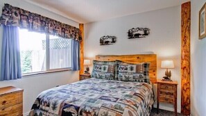 小屋 | 2 多间卧室、旅行婴儿床、床单