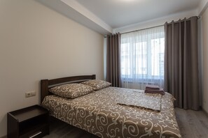 2 bedrooms, iron/ironing board, WiFi, bed sheets - Compfortable,spacious apartment (Kyiv)
