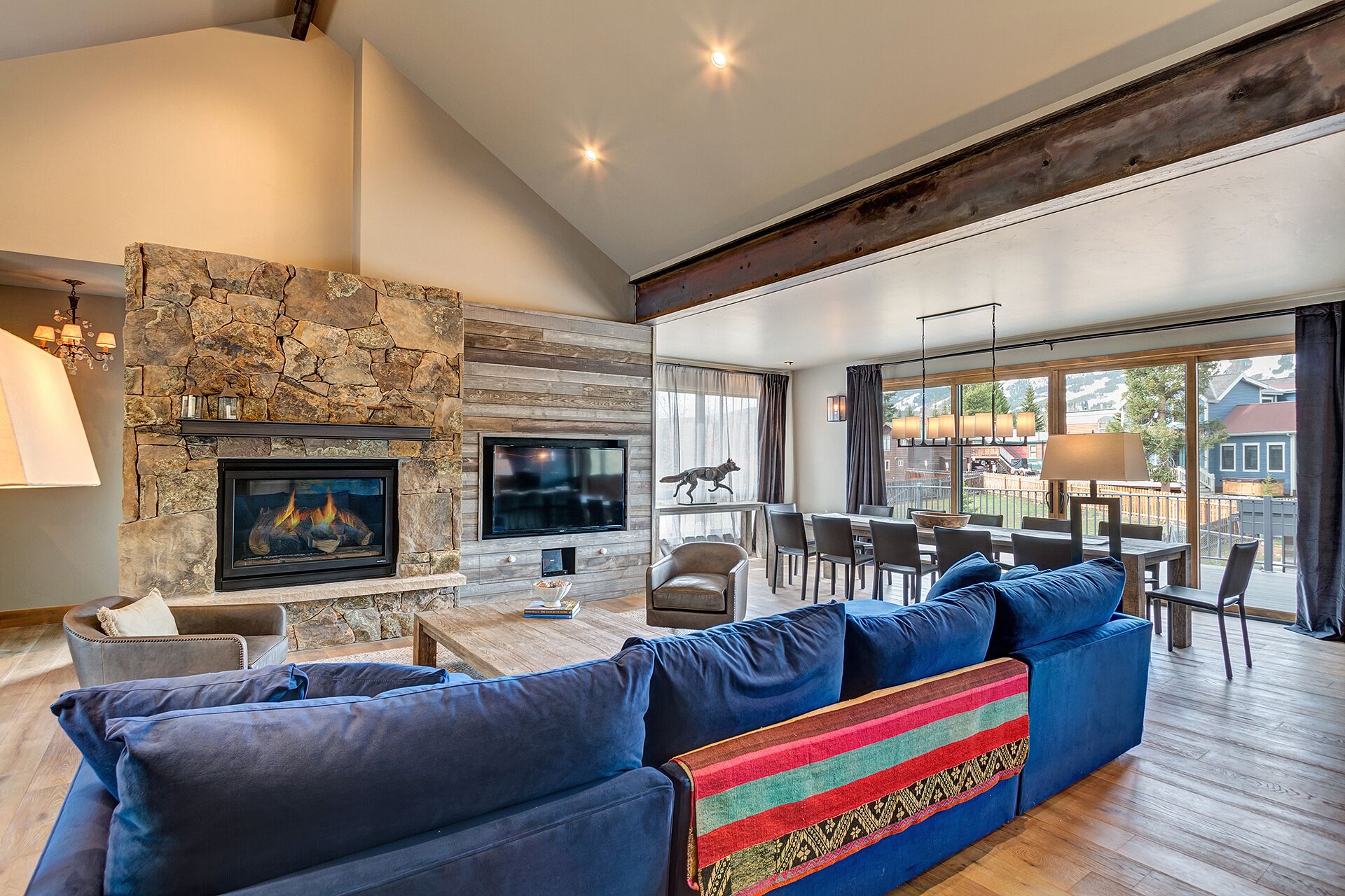 Área de sala de estar