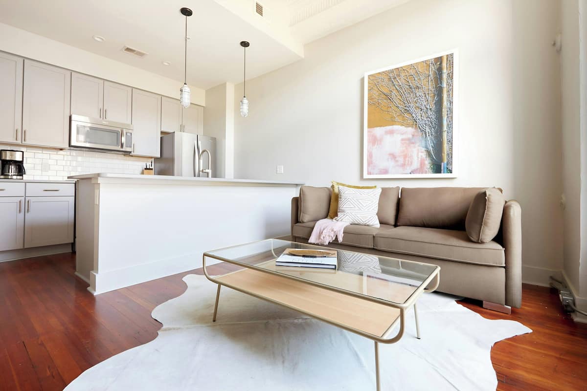 Superior-Apartment, 1 Schlafzimmer | Wohnzimmer