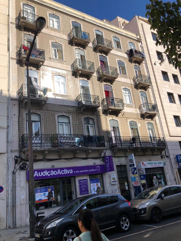 Fachada de la propiedad