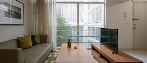 Exclusief appartement | Woonruimte | Flatscreentelevisie