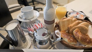 Daily continental breakfast for a fee
