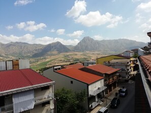 Blick von der Unterkunft