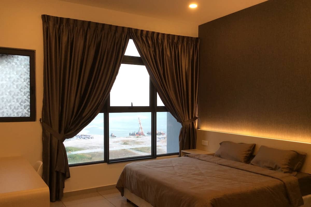 Apartemen, 1 kamar tidur (Seaview/Cityview A 29-06) | Kamar mandi | Shower, pengering rambut, handuk, dan sabun
