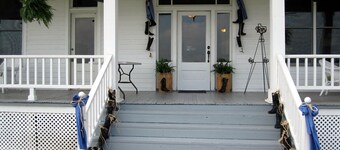 Historic 3 story 12 room hotel on historic ranch on the Guadalupe River