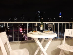 Studio | Blick vom Balkon