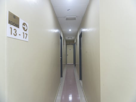 Pasillo. Hotel O Rafik Ali Motel