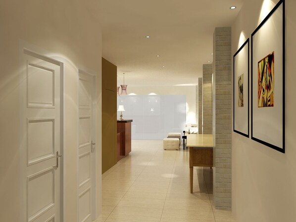 Reception - Merlin Hotel (Maumere)