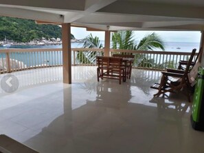 Terrace/patio - Hinwong Apartments Dive & Snorkel Resort (Koh Tao)