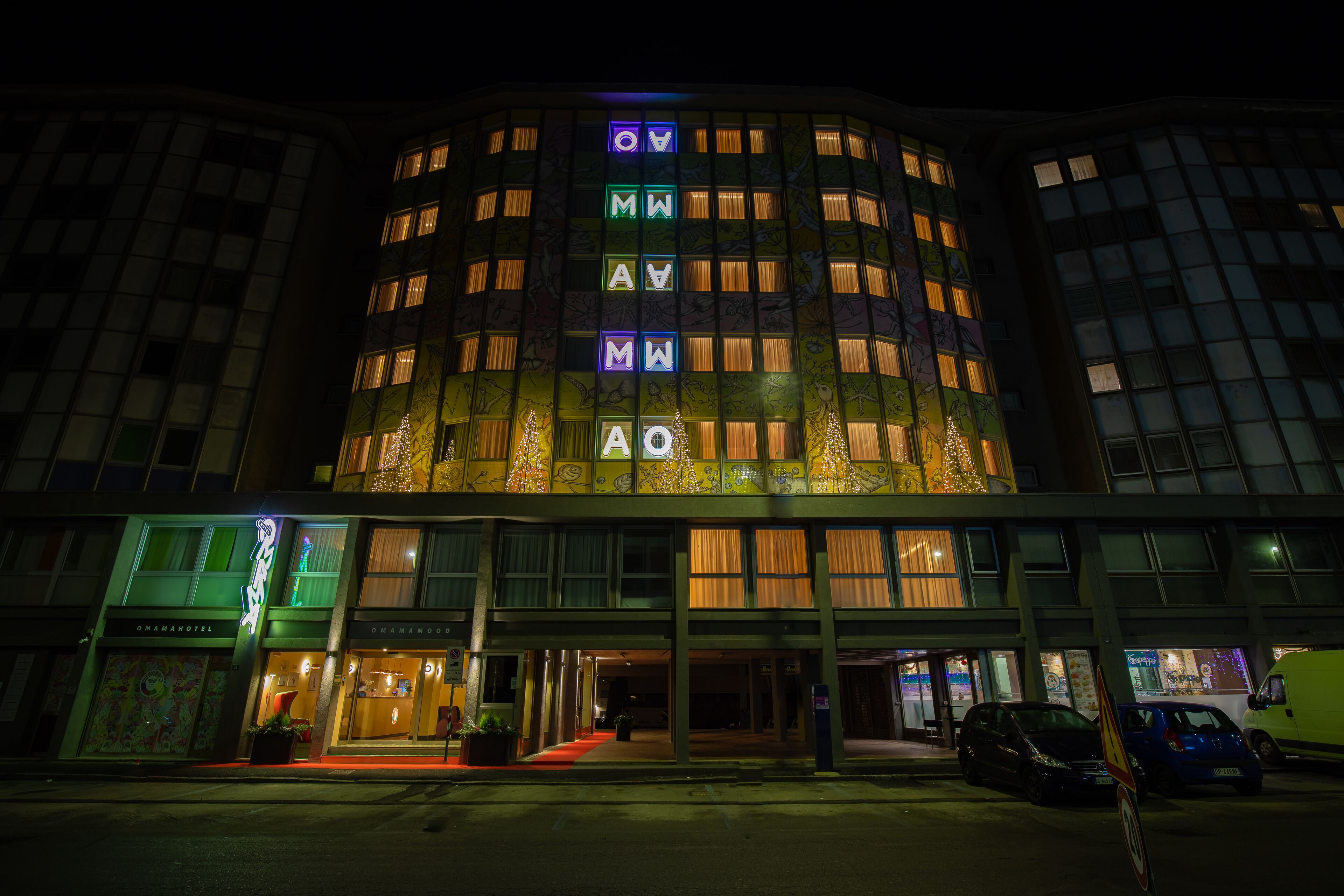 front of property – evening/night