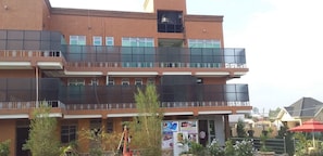 Façade de l’hébergement