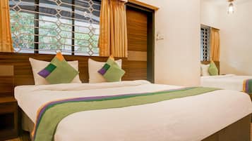 Free WiFi, bed sheets