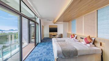 Special Room (With open-air bath)(With Sauna)(Non-smoking) | Premium bedding, in-room safe, desk, free WiFi