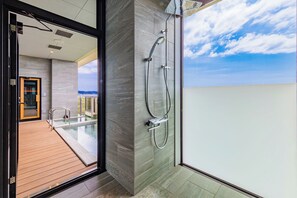 Chambre Deluxe, non-fumeur (Special Room,With open-air bath&sauna) | Salle de bain