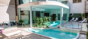 Indoor pool, seasonal outdoor pool - Hotel Alda Amelia (Cattolica)