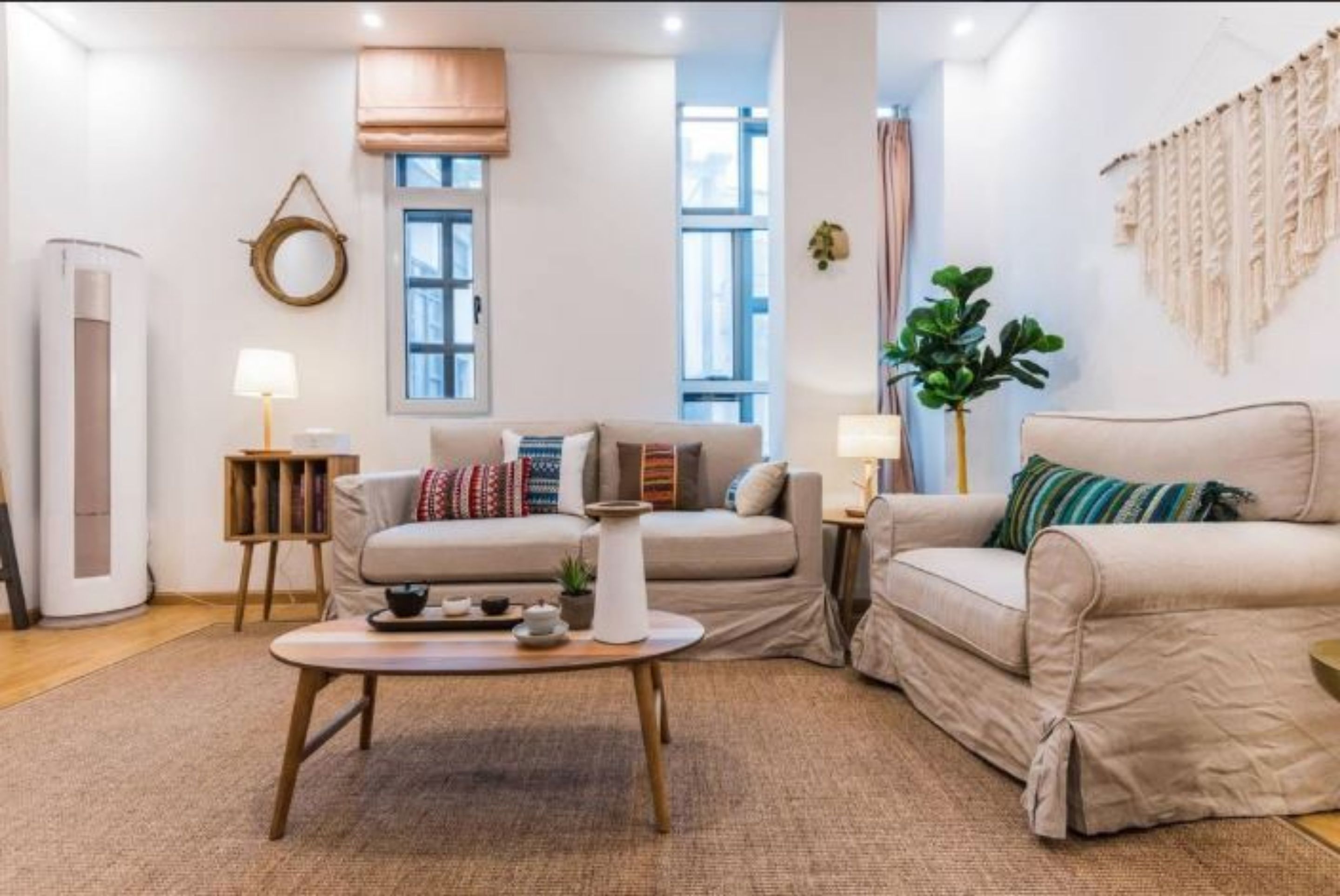 Design-Apartment, 3 Schlafzimmer | Wohnzimmer | Fernseher