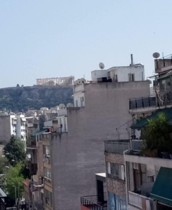 Apartment, 1 Bedroom | View from room - Cozy Apartment  Side View of Acropolis (Athens)