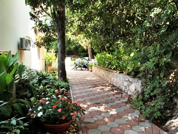 Overnatningsstedets område