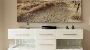 Deluxe Apartment, Balcony | Living area | 42-inch LED TV with satellite channels, TV - Ferienwohnungen Kampe (Stemwede)