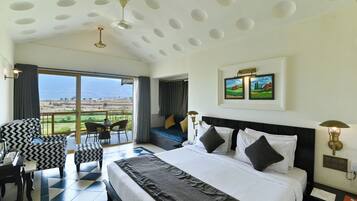 Habitación de lujo, vistas al lago | Decoración individual, mobiliario individual, sistema de insonorización