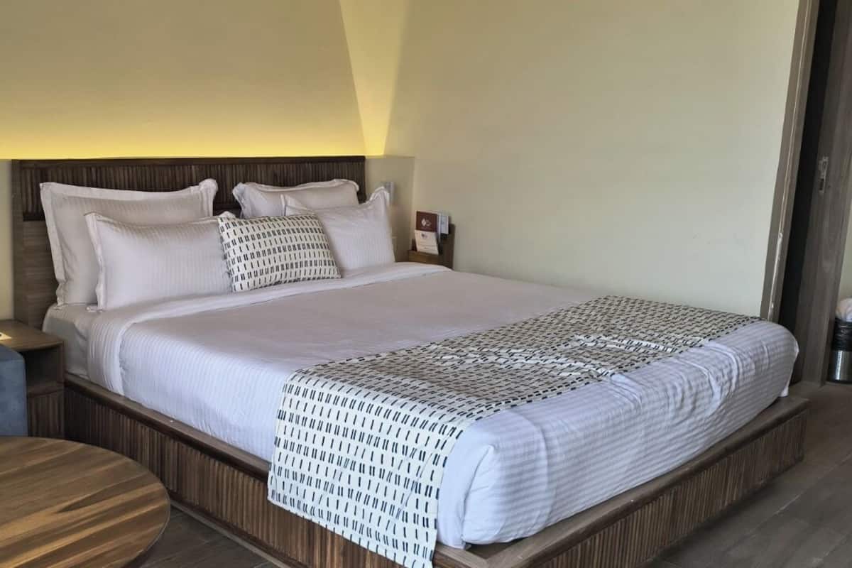Habitación doble clásica, vista al jardín | 1 habitación, decoración personalizada y muebles diferentes