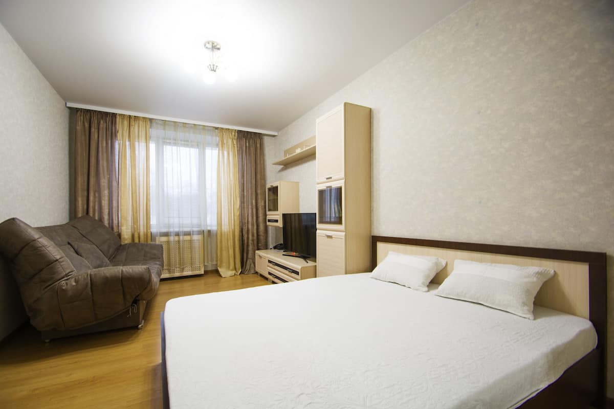 Apartment (Nezavisimosty prospect 52/3) | 1 bedroom, iron/ironing board, free WiFi, bed sheets