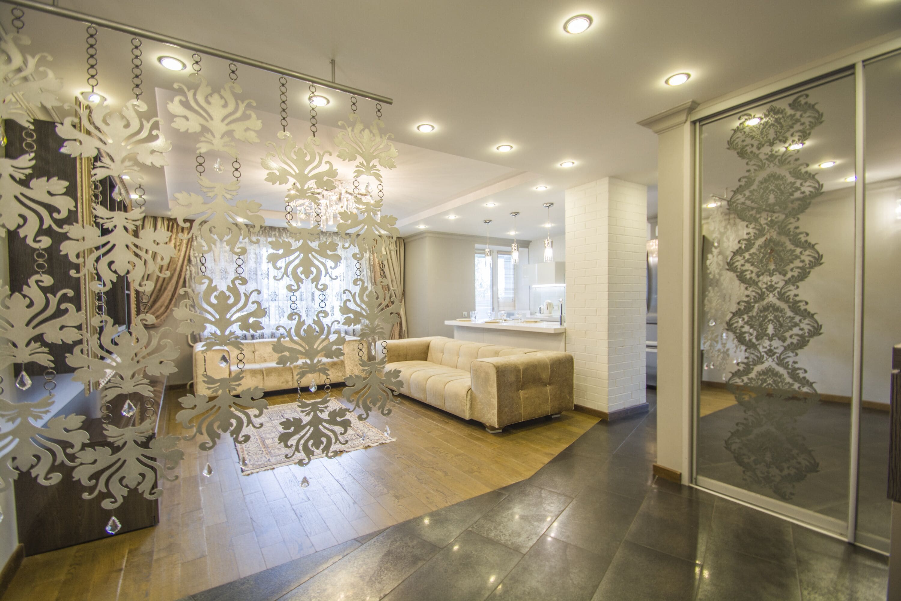 Deluxe Apartment | Living area | Flat-screen TV