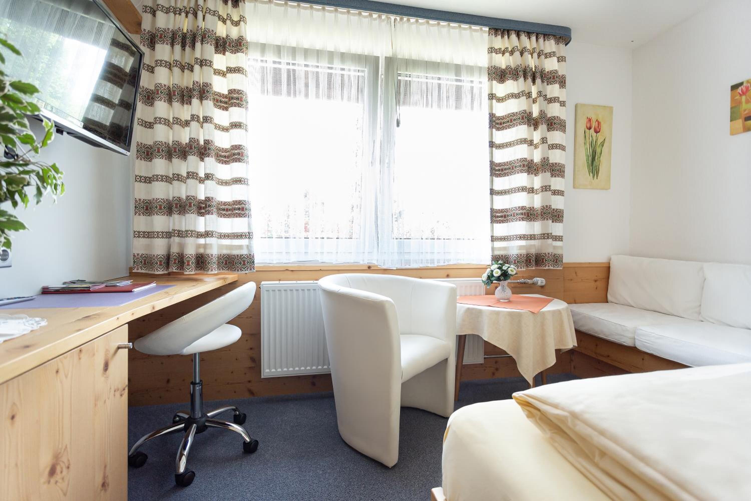 minibar, desk, blackout curtains, soundproofing