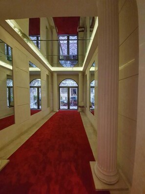 Interior entrance