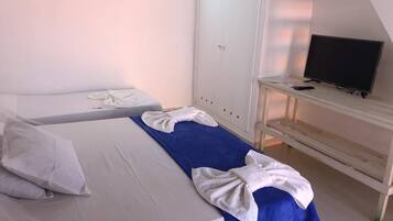 Minibar, draps fournis