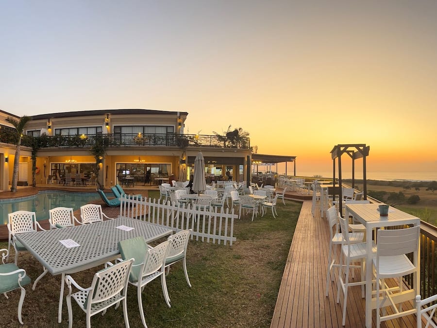 Fachada da propriedade