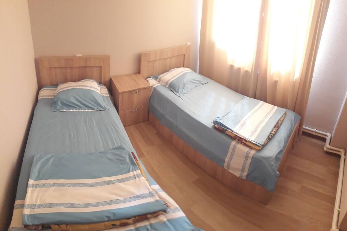 Comfort Apartment, 2 Bedrooms, Balcony, Mountain View