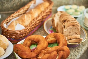 Gratis frukostbuffé varje dag