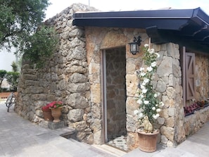 Entrada de la propiedad