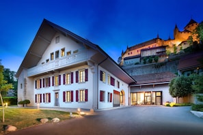 Entrée de l’hébergement