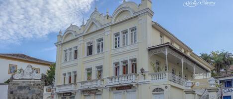 Fachada del alojamiento