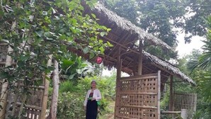 Terrace/patio - Muong Bi Homestay (Muong Bi)