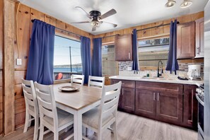 Cabin, Multiple Beds, Patio, Mountain View (109) | Private kitchen | Coffee/tea maker - Lakeside #109 (Big Bear Lake)