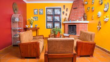 Sala de estar en el lobby