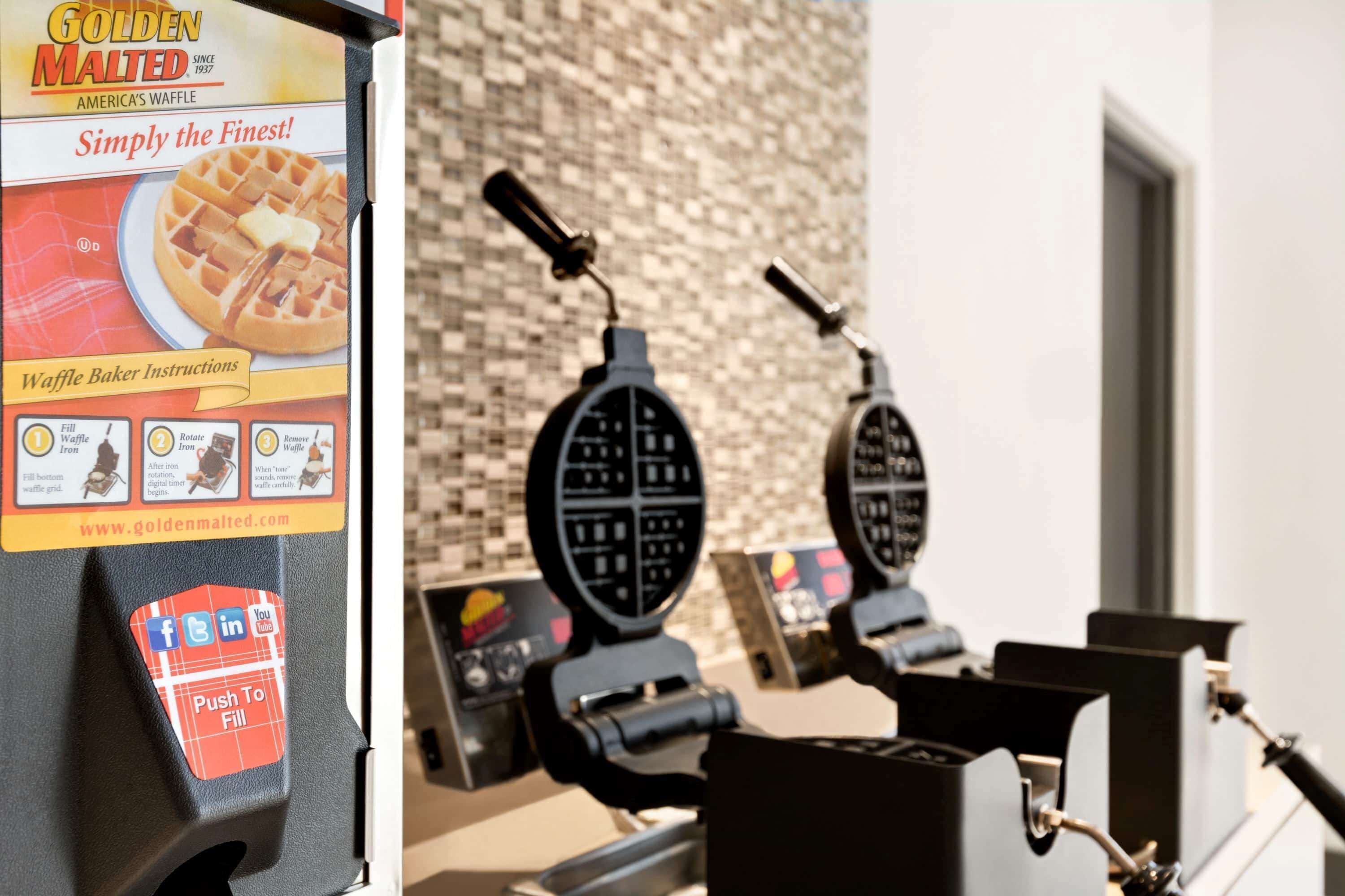 free daily self-service breakfast