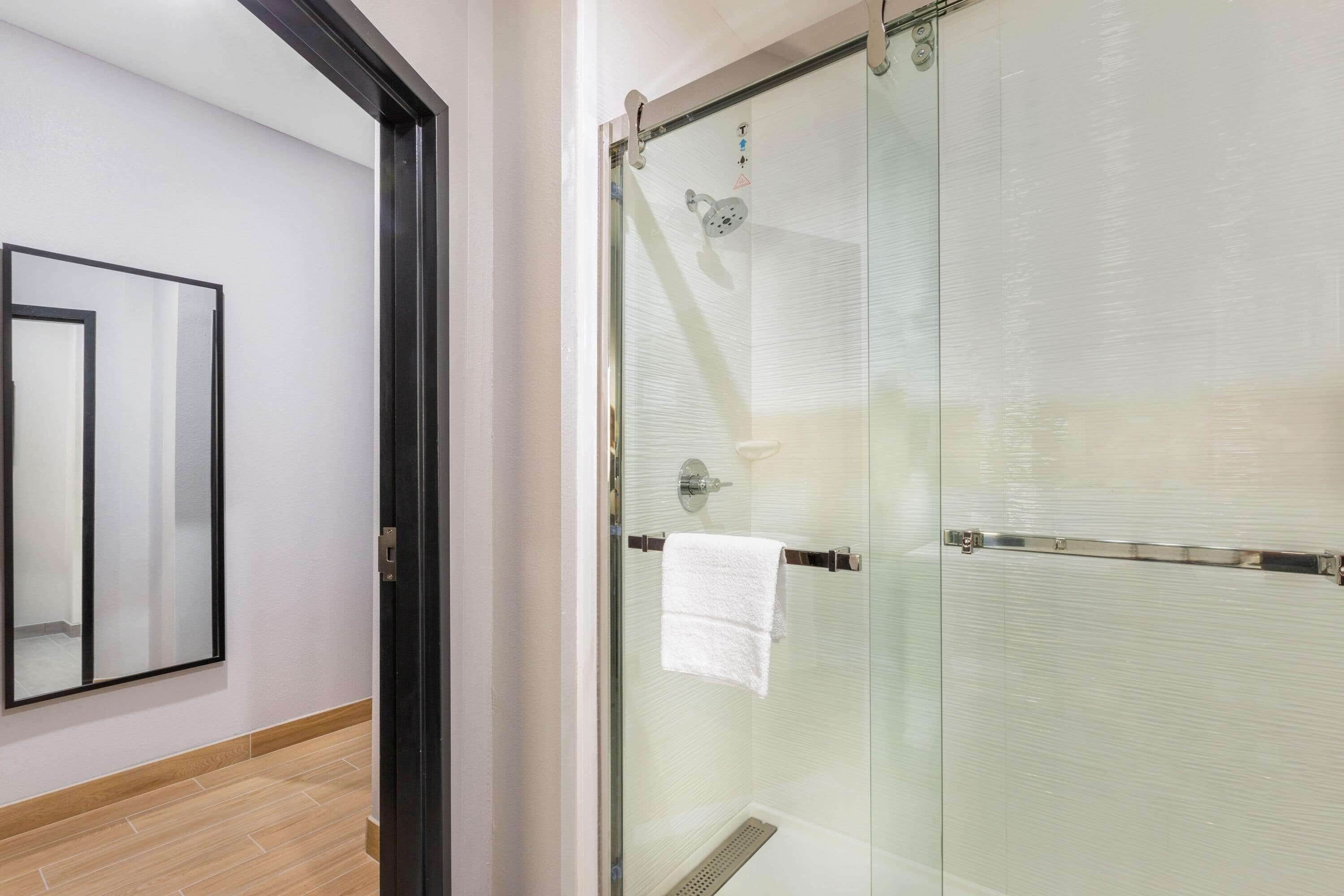 free toiletries, hair dryer, towels, soap