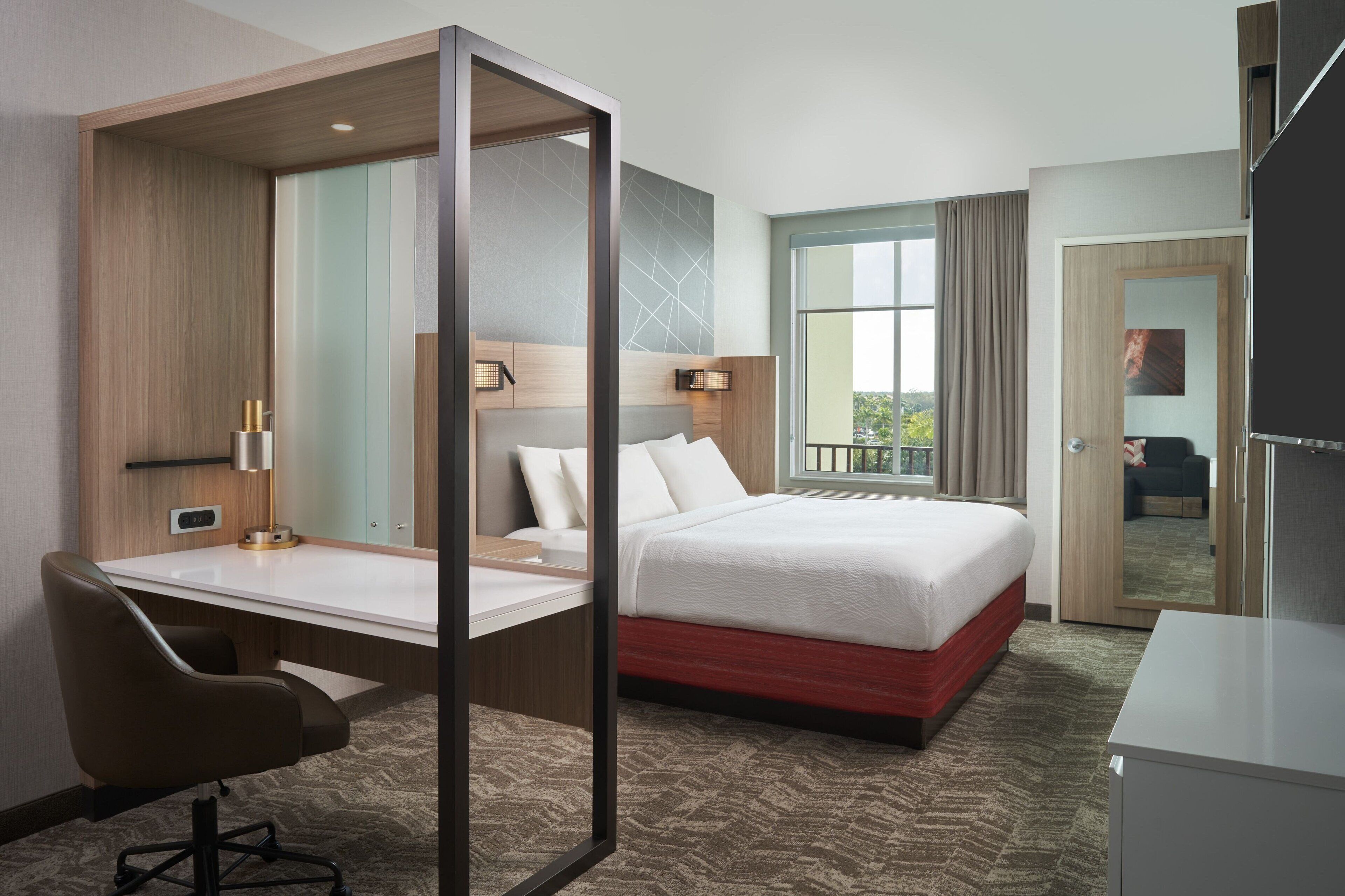 1 chambre, bureau, espace de travail pour ordinateur portable