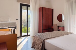 In-room safe, desk, laptop workspace, blackout curtains